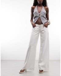 Abrand Jeans - 00 Low Rise Wide Leg Jeans - Lyst