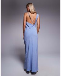 slim fit dress slacks Women's Midi Dress with V Neck and Tie Ribbon Waist main image 1