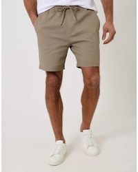 Threadbare - Shorter Length Stretch Chino Shorts - Lyst