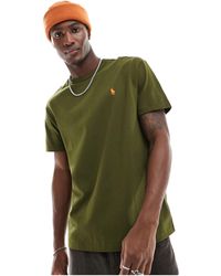 Polo Ralph Lauren - T-shirt oversize épais classique à logo emblématique - foncé - Lyst
