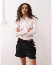 Collusion - – langärmlige pointelle-strickjacke - Lyst