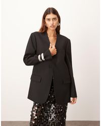ARRANGE - Ultimate Collarless Blazer - Lyst