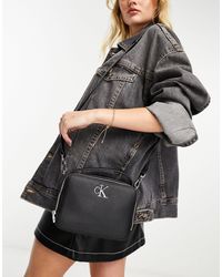 Calvin Klein - Ck Jeans Monogram Crossbody Bag - Lyst