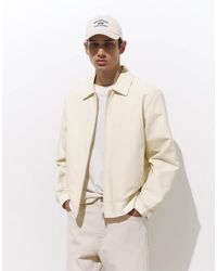 Pull&Bear - Ribbed Jacket - Lyst