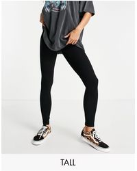 Leggings in ecopelle PUStradivarius in Denim di colore Blu | Lyst