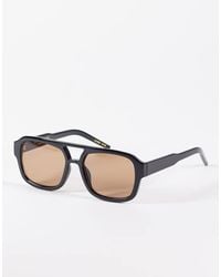 A.Kjærbede - Kaya Oversized Aviator Sunglasses - Lyst
