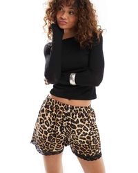 Collusion - Top A Maniche Lunghe A Coste Con Scollo A Barchetta - Lyst