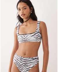 GOOD AMERICAN - Matte Khloe Bikini Top - Lyst
