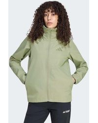 adidas - Terrex Multi Essentials 2 Layer Climaproof Rain Jacket - Lyst