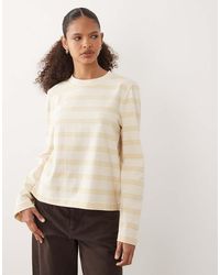 Barbour - Dartmoor Long Sleeve Striped Top - Lyst