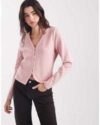 Threadbare - Knit Button Through Cardigan - Lyst