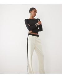 ASOS - Tall Tailored Snatch Tux Flare Trousers - Lyst