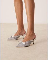 Raid - Bexley Kitten Heeled Mules - Lyst