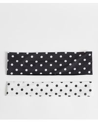 Accessorize - 2 Pack Polkadot Headbands - Lyst
