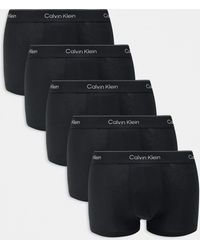 Calvin Klein - Icon Cotton Stretch 5 Pack Trunk - Lyst