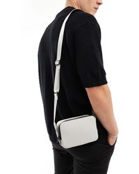 ASOS - Faux Leather Cross Body Camera Bag - Lyst