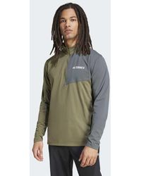 adidas - Terrex Multi Climacool 1/2 Zip Long Sleeve Tee - Lyst