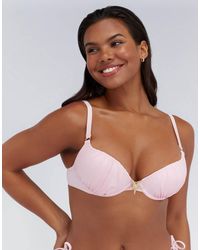 Boux Avenue - Tahiti Push Up Bikini Top Summer Padded Cups Swimwear - Lyst