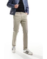 River Island - Laundered Chinos - Lyst