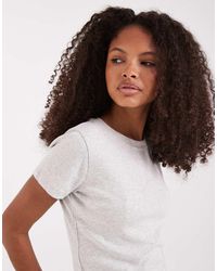 Hollister - Short Sleeve Baby Tee - Lyst