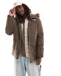 The North Face - Zaneck Faux Fur Hooded Parka - Lyst