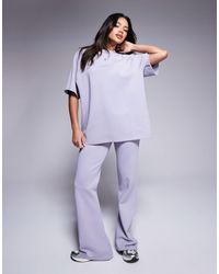 ASOS - Co-ord Interlock Flared jogger - Lyst