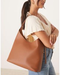 Mango - – große schultertasche - Lyst