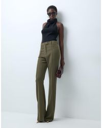 ASOS - Tall Tailored Skinny Flare Trousers - Lyst