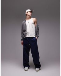 TOPMAN - Baggy Fit Chino Twill Trouser - Lyst