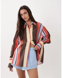 SNDY'S - Linen Blend Drawstring Waist Shorts Co-ord - Lyst