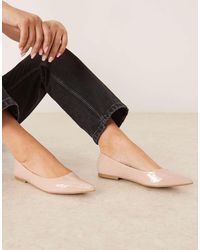 ASOS - Lucky - Puntige Ballerina's - Lyst