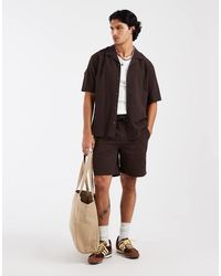Only & Sons - Seersucker Shorts - Lyst