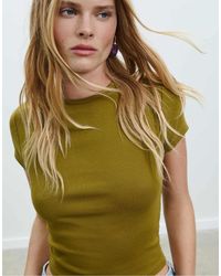 Stradivarius - – basic-t-shirt - Lyst