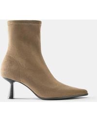 Pull&Bear - High-heel Ankle Boots - Lyst