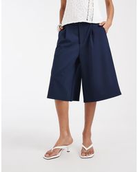 ASOS - Slinky Twill Tailored Bermuda Shorts - Lyst