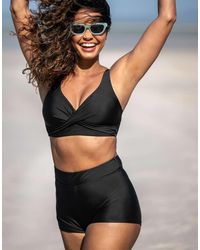 Pour Moi - Free Spirit High Waist Short Bikini Bottoms - Lyst