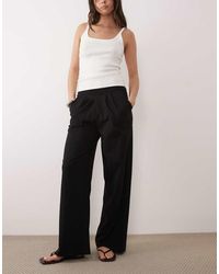 Threadbare - Jersey Pleated Pull On Trouser - Lyst