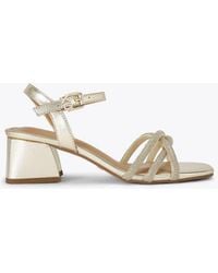 KG by Kurt Geiger - Abra Heeled Sandals - Lyst