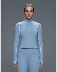 Oysho - Light Warm Piping Technical Jacket - Lyst
