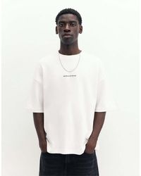 Pull&Bear - Interlock Fotoprint Heavyweight T-Shirt - Lyst