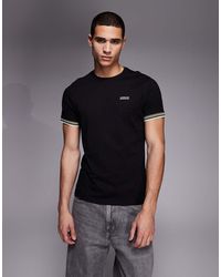 Barbour - Burnwood Tipped Cuff Logo T-shirt - Lyst
