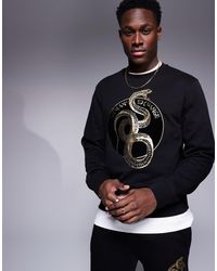 ARMANI EXCHANGE - Lunar Capsule Snake Sweatshirt - Lyst