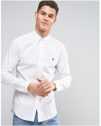 polo ralph lauren white dress shirt