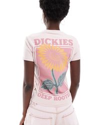 Dickies - – knapp geschnittenes t-shirt - Lyst