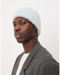 ASOS - – flauschige strickmütze - Lyst