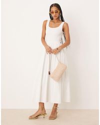 Nobody's Child - Colorado Square Neck Midi Dress - Lyst