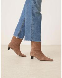 Mango - – wildleder-stiefel - Lyst