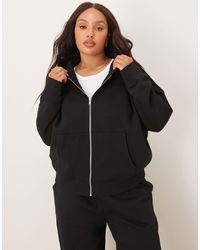 ASOS - Asos design curve – oversize-kapuzenjacke - Lyst