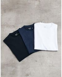 Hollister - Set Van 3 Everyday T-Shirts - Lyst