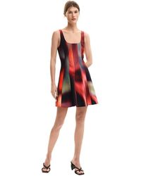 Desigual - Short Dress Panels - Lyst